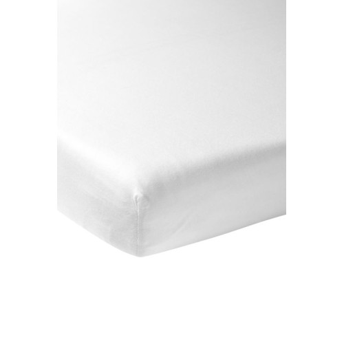Простынь на резинке Meyco Baby - White - 50x90cm