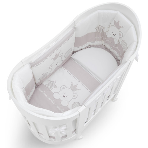 Italbaby Baby Re Ovale gultas veļas komplekts 