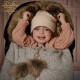 Bjällra ziemas guļammais Grey Tweed Premium Collection