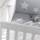 Azzurra bērnu gultiņa Homi White