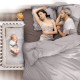 Azzurra кроватка для новорожденного Contact с матрасом
