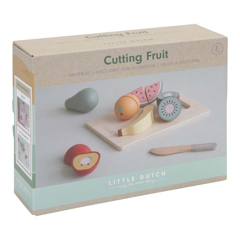 Набор фруктов Little Dutch Wooden cutting fruits