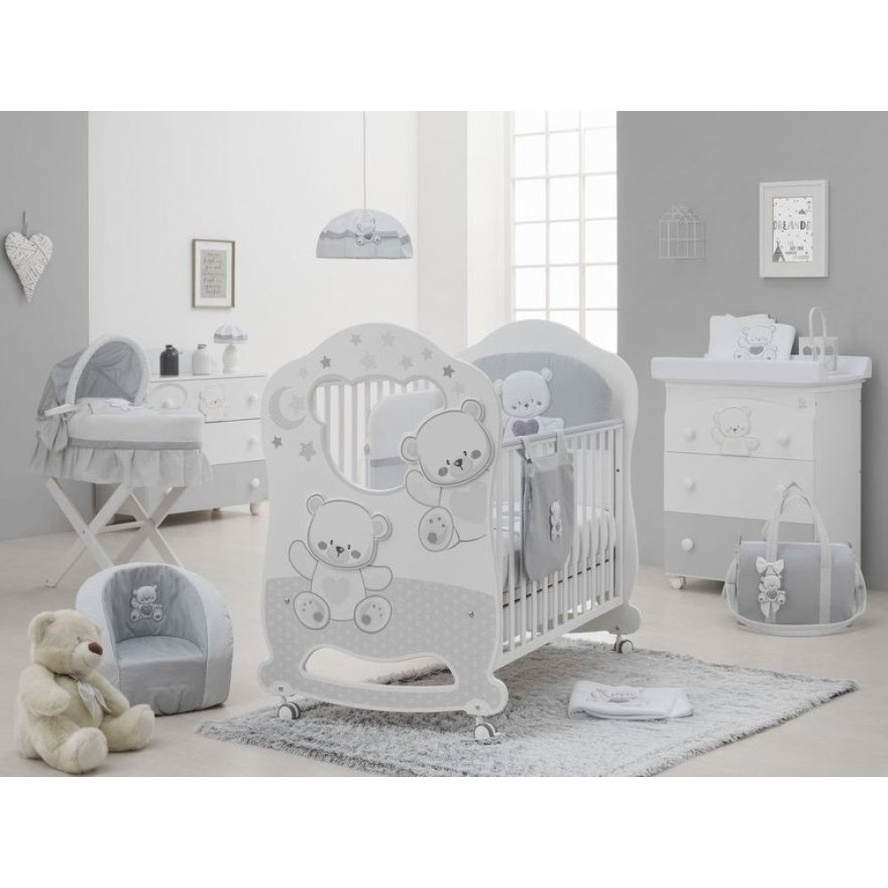 Italbaby Jolie Oblo кроватка для детей и новорожденных