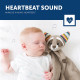 ZAZU Robin - Baby Comforter with Heartbeat