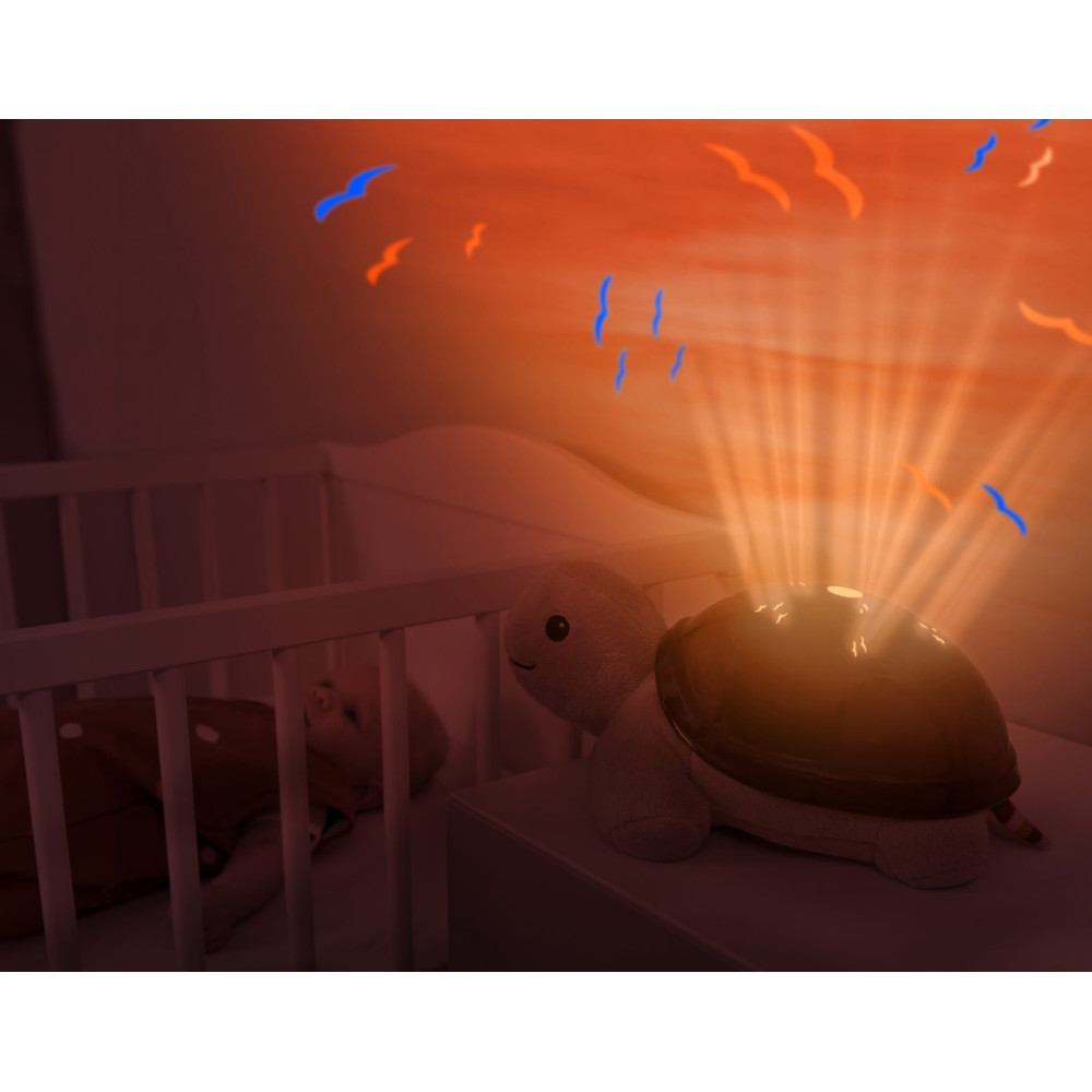 ZAZU Tim – Muzikālā nakts lampa un projektors Bruņurupucis