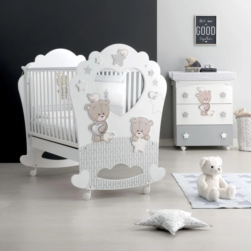 Azzurra cot Love Me OBLO