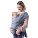MOMCOZY Easy to Wear Hands Free - Baby Wrap Carrier, Gray