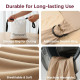 MOMCOZY Easy to Wear Hands Free - Baby Wrap Carrier, Light Coffee