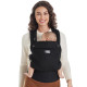 MOMCOZY PureHug Baby Carrier - Ergonomic Cozy & Lightweight, Cotton Black