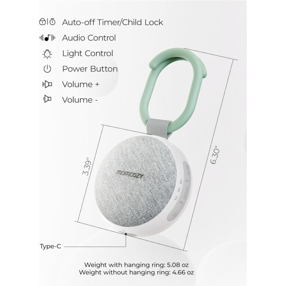 MOMCOZY Portable Sound Machine