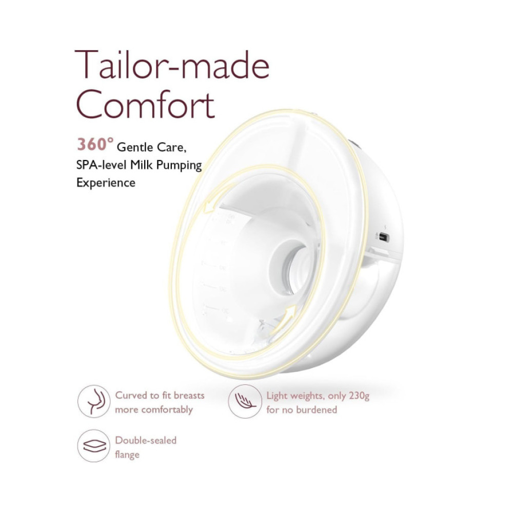 MOMCOZY M5 Single Wearable Breast Pump