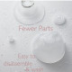 MOMCOZY M5 Single Wearable Breast Pump