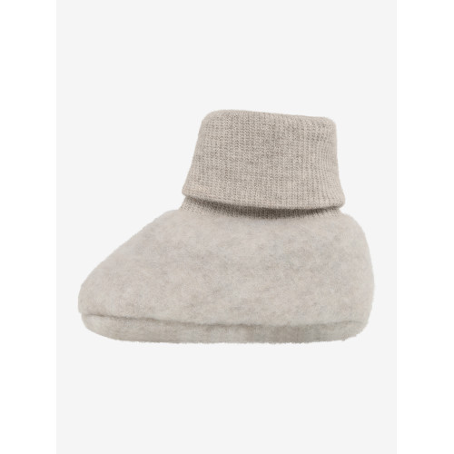 HUTTEliHUT - merino vilnas zābaciņi - Camel Melange