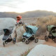 Bumbleride Indie Twin stroller Sea Glass 2024