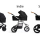 Bumbleride Era,Indie,Speed bassinet, Black 2026