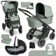 ABC Design Salsa 5 Air 3in1 Ratu komplekts ar Maxi-Cosi autokrēslu- Pine