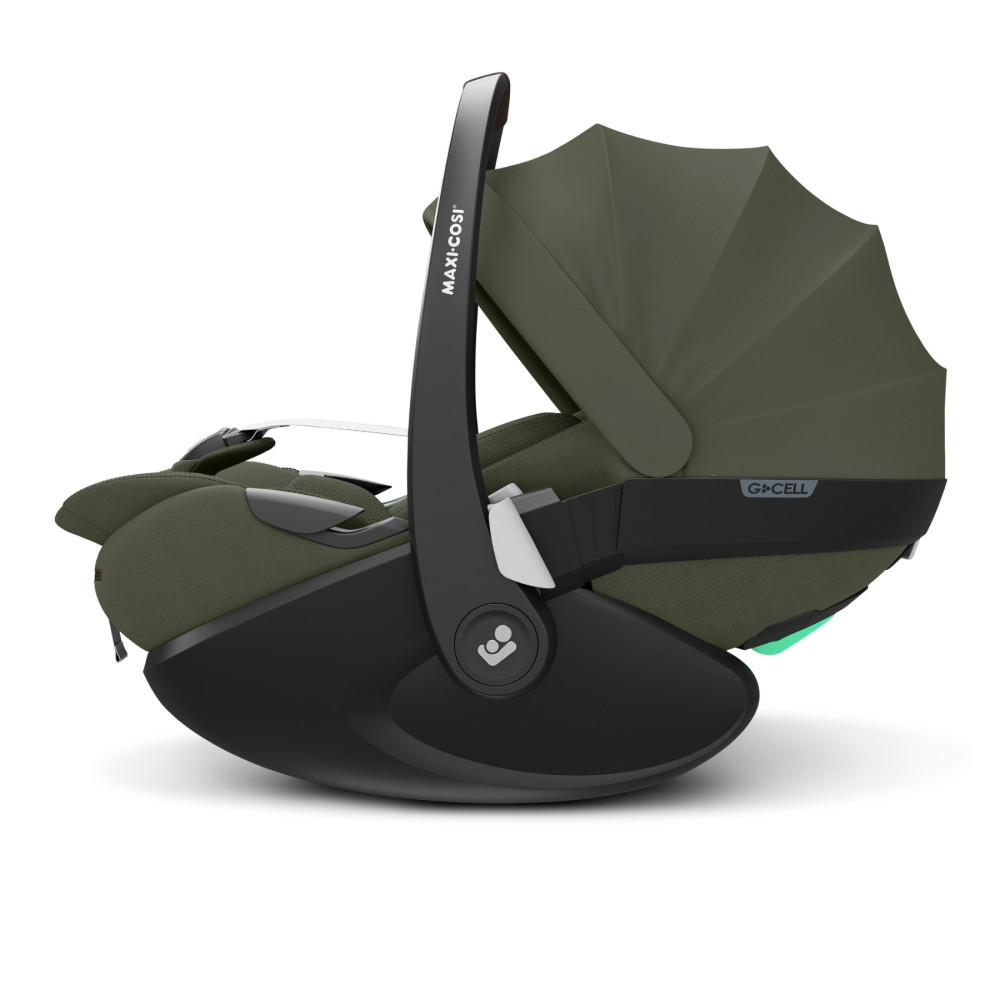 ABC Design Salsa 5 Air 3in1 Ratu komplekts ar Maxi-Cosi autokrēslu- Avocado