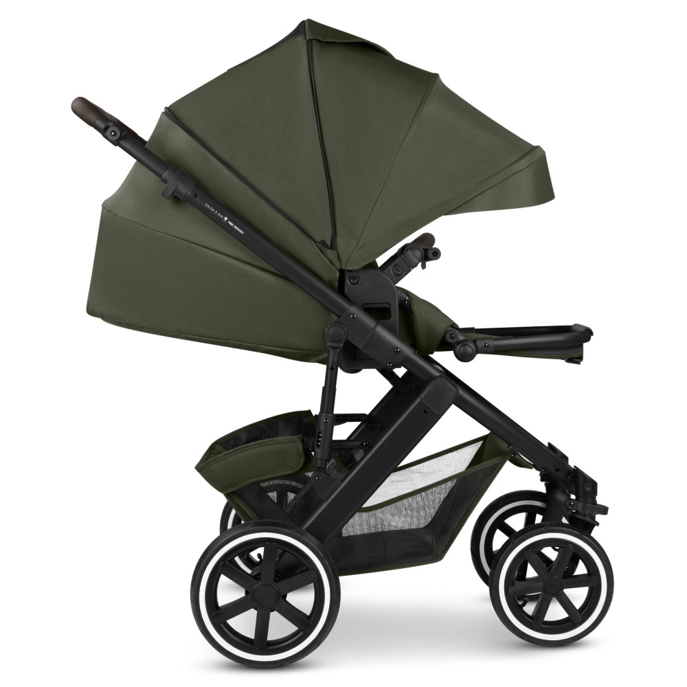 ABC Design Salsa 5 Air 3in1 Ratu komplekts ar Maxi-Cosi autokrēslu- Avocado