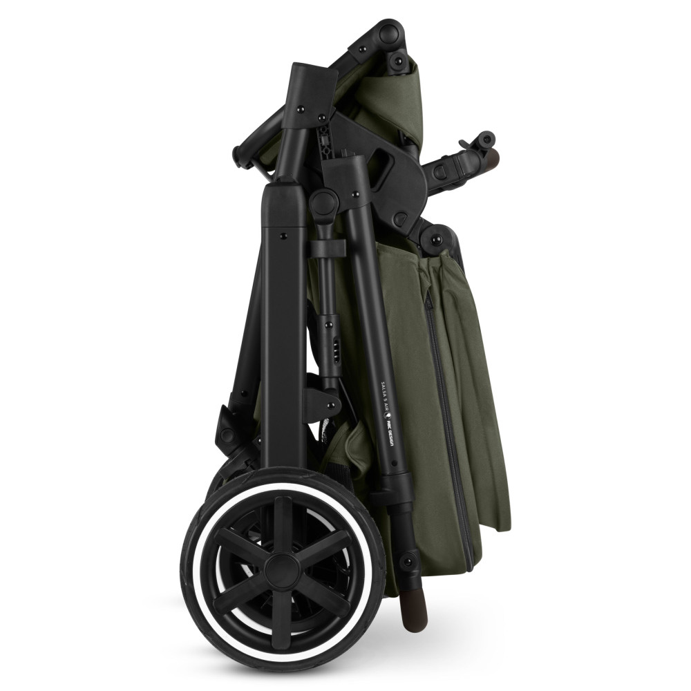 ABC Design Salsa 5 Air 3in1 Ratu komplekts ar Maxi-Cosi autokrēslu- Avocado