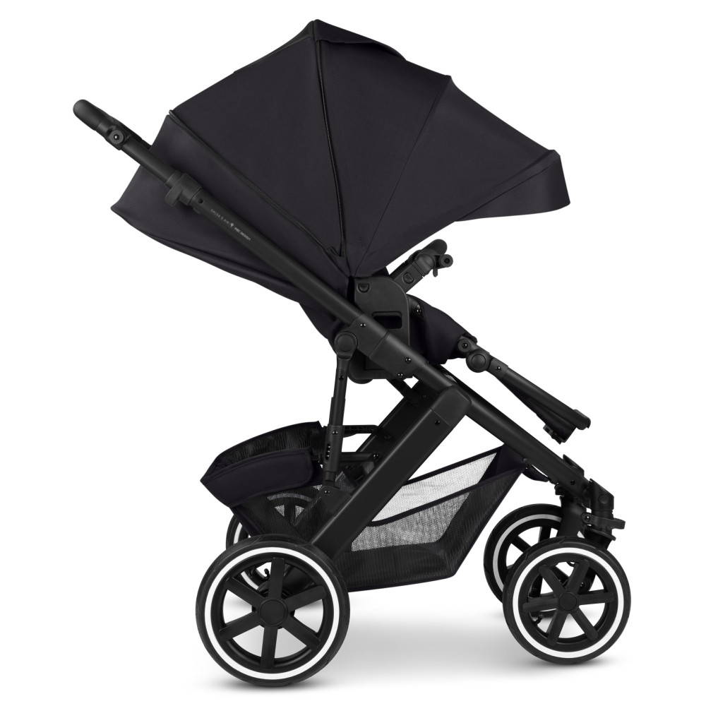 ABC Design Salsa 5 Air 3in1 Ratu komplekts ar Maxi-Cosi autokrēslu- Coal