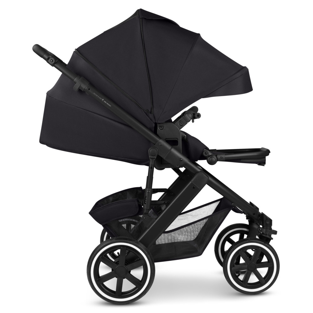 ABC Design Salsa 5 Air 3in1 Ratu komplekts ar Maxi-Cosi autokrēslu- Coal