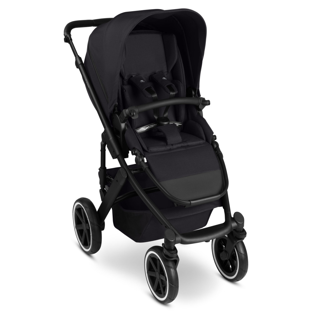 ABC Design Salsa 5 Air 3in1 Ratu komplekts ar Maxi-Cosi autokrēslu- Coal