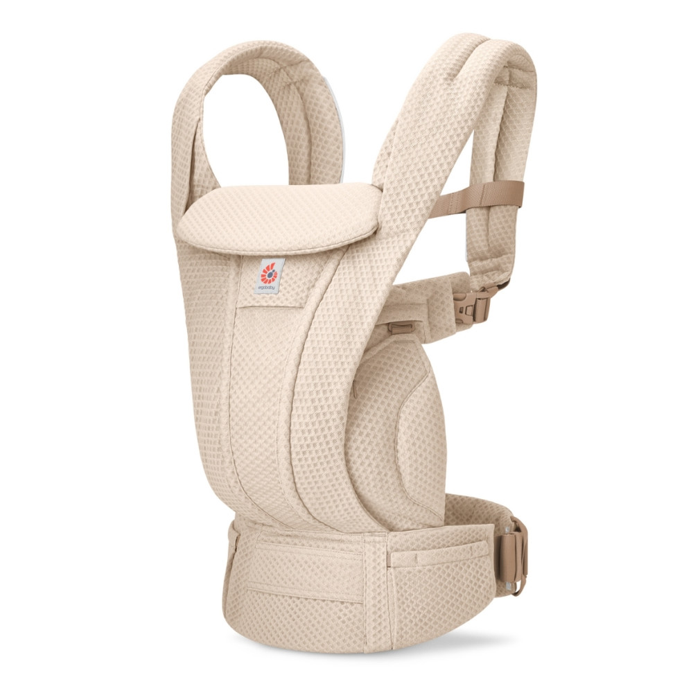 Ergobaby ķengursoma Omni Deluxe Mesh - Natural Beige