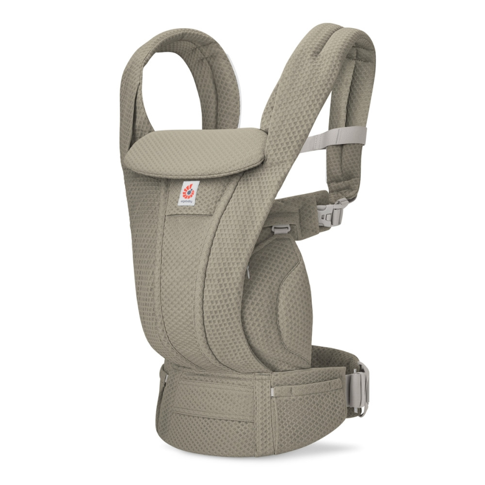 Ergobaby ķengursoma Omni Deluxe Mesh - Soft Olive