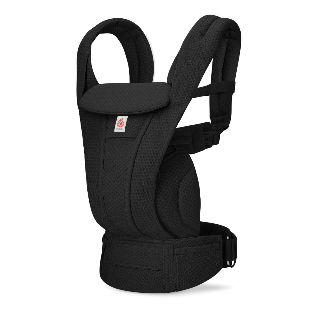 Ergobaby ķengursoma Omni Deluxe Mesh - Onyx Black