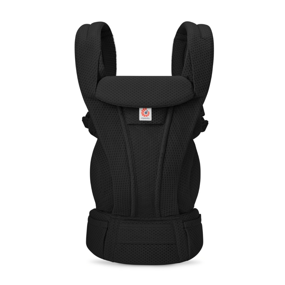 Ergobaby ķengursoma Omni Deluxe Mesh - Onyx Black