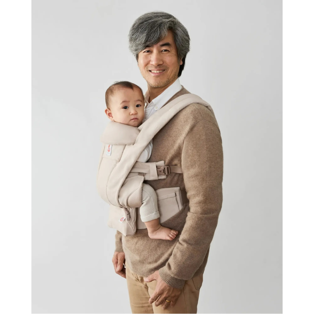 Ergobaby ķengursoma Omni Deluxe Cotton - Natural Beige