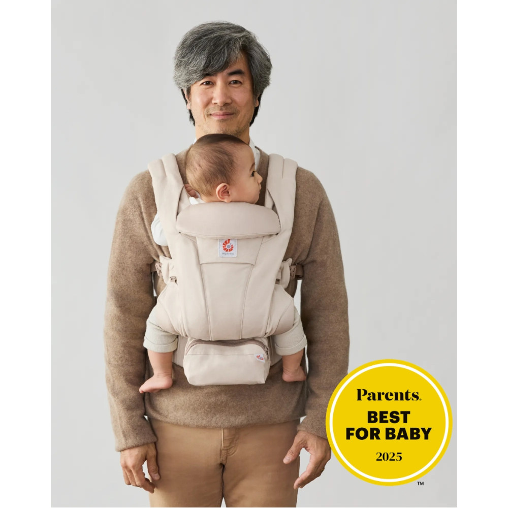 Ergobaby ķengursoma Omni Deluxe Cotton - Natural Beige