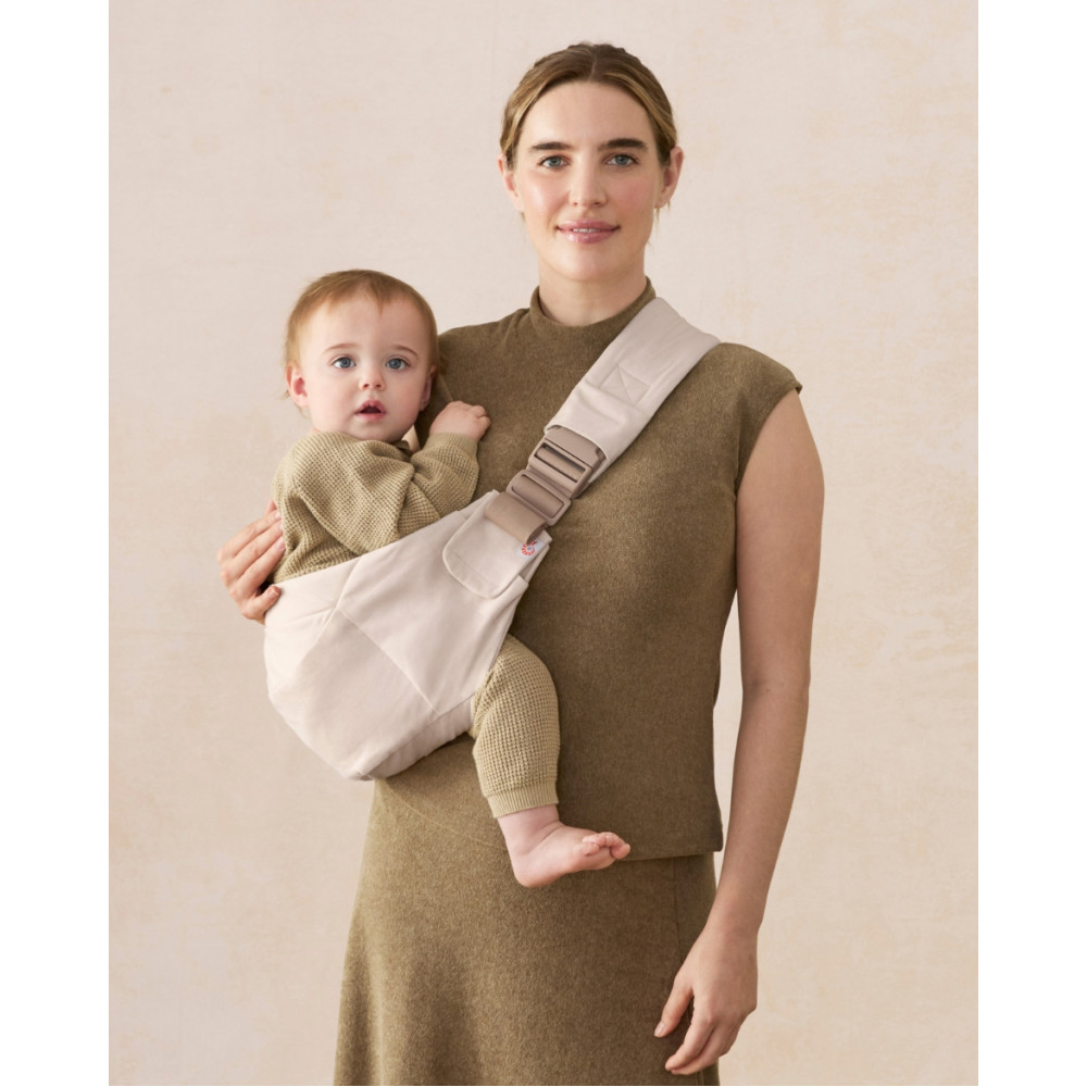 Ergobaby mazuļa kengursoma Upsie Sling - Natural Beige