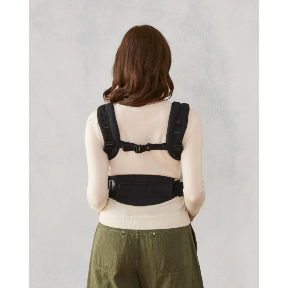 Ergobaby ķengursoma Omni Deluxe Cotton - Onyx Black