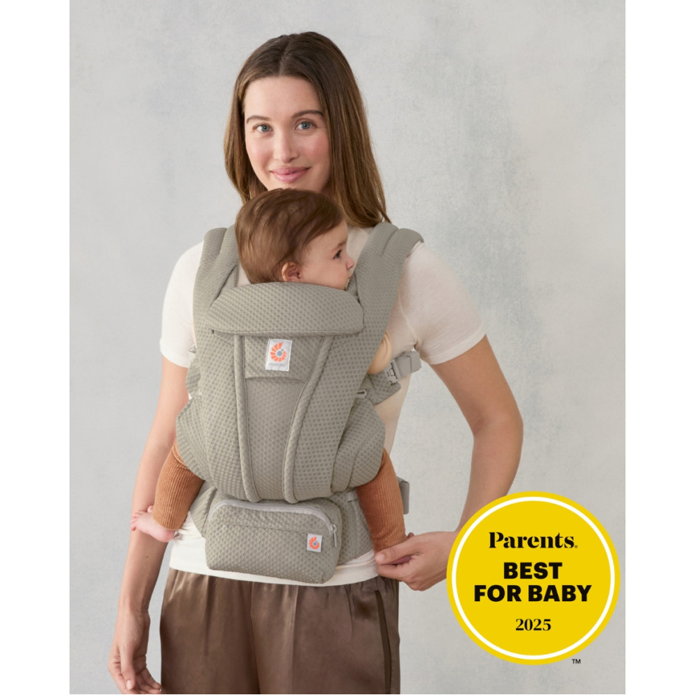 Ergobaby ķengursoma Omni Deluxe Mesh - Soft Olive