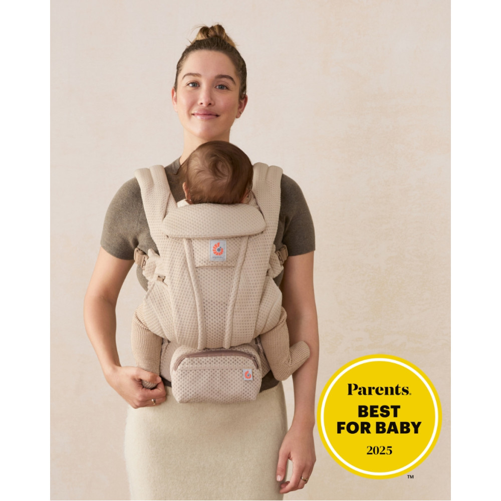 Ergobaby ķengursoma Omni Deluxe Mesh - Natural Beige