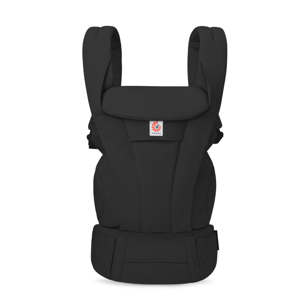 Ergobaby ķengursoma Omni Deluxe Cotton - Onyx Black