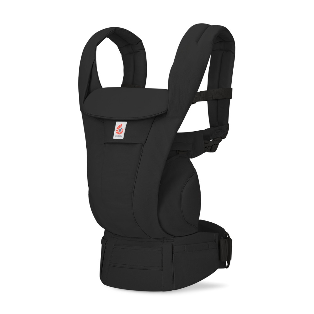 Ergobaby ķengursoma Omni Deluxe Cotton - Onyx Black