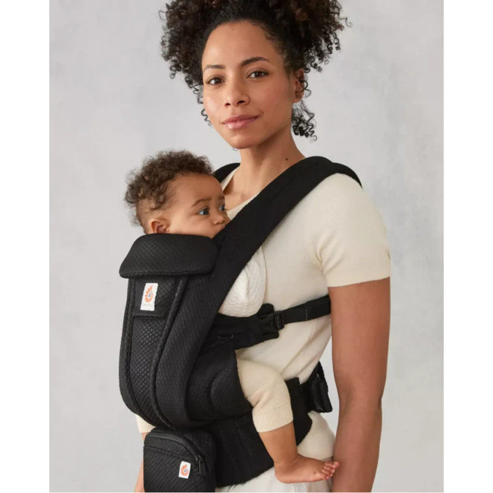 Ergobaby ķengursoma Omni Deluxe Mesh - Onyx Black
