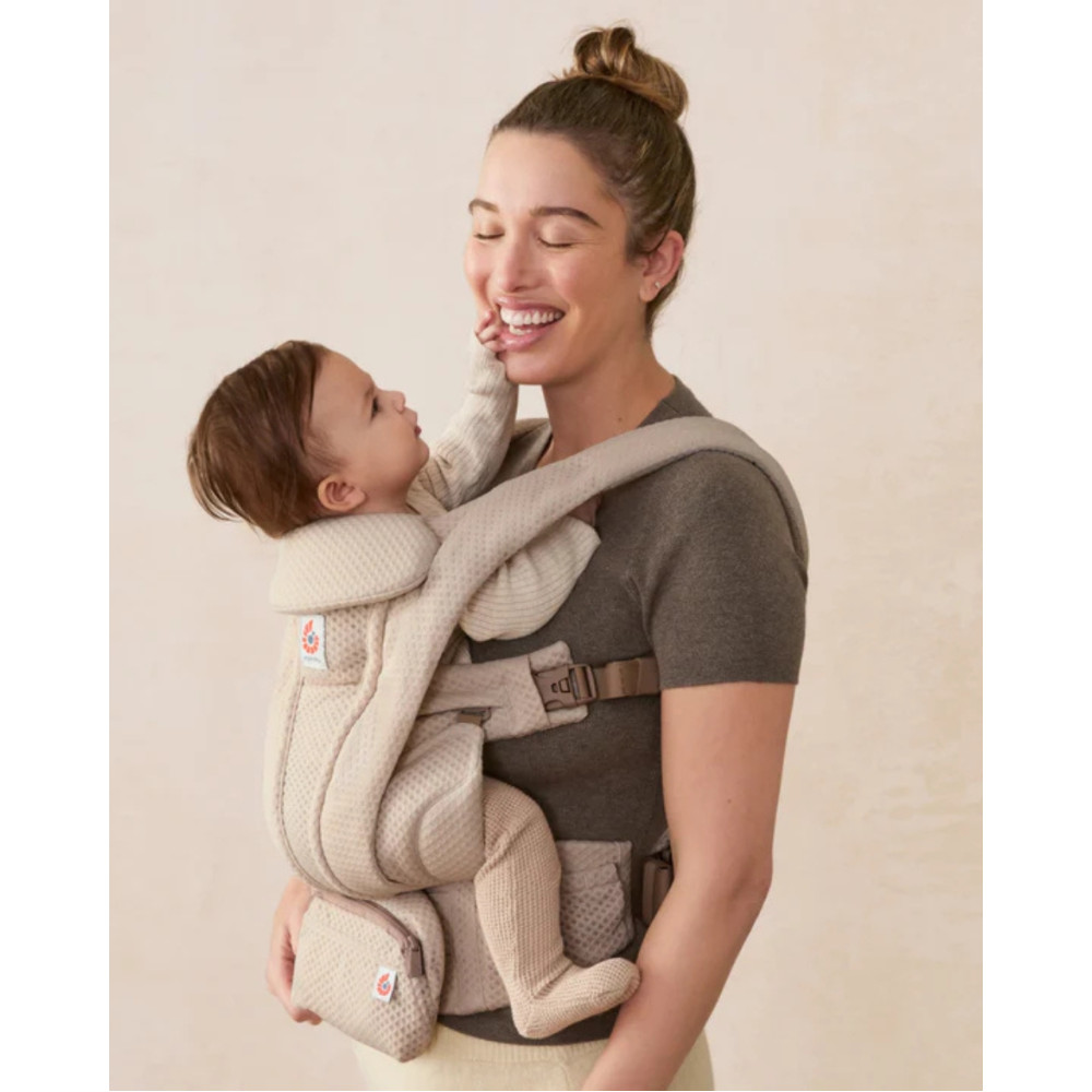 Ergobaby ķengursoma Omni Deluxe Mesh - Natural Beige