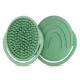 Haakaa Rainbow Silicone Shampoo Brush - Pea Green