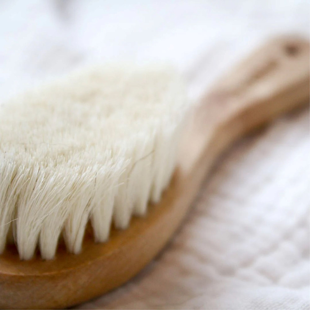 Haakaa Goat Wool Baby Hair Brush