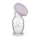 Haakaa Generation 2 Silicone Breast Pump with Suction Base & Silicone Cap - 100ml - Lavender