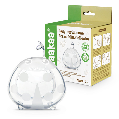 Haakaa Ladybug Silicone Breast Milk Collector