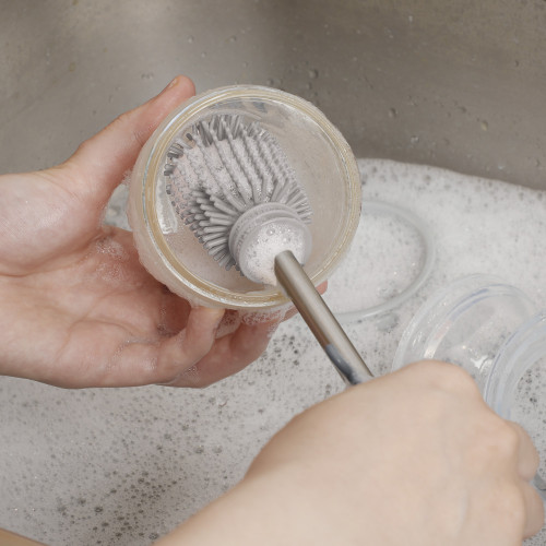Haakaa Silicone Cleaning Brush - Blush