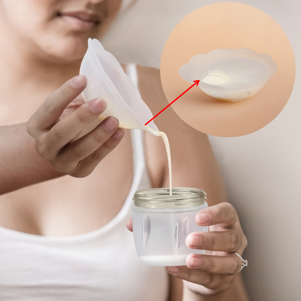 Haakaa Petal Soft Silikona Piena Savācējs, 2 gab