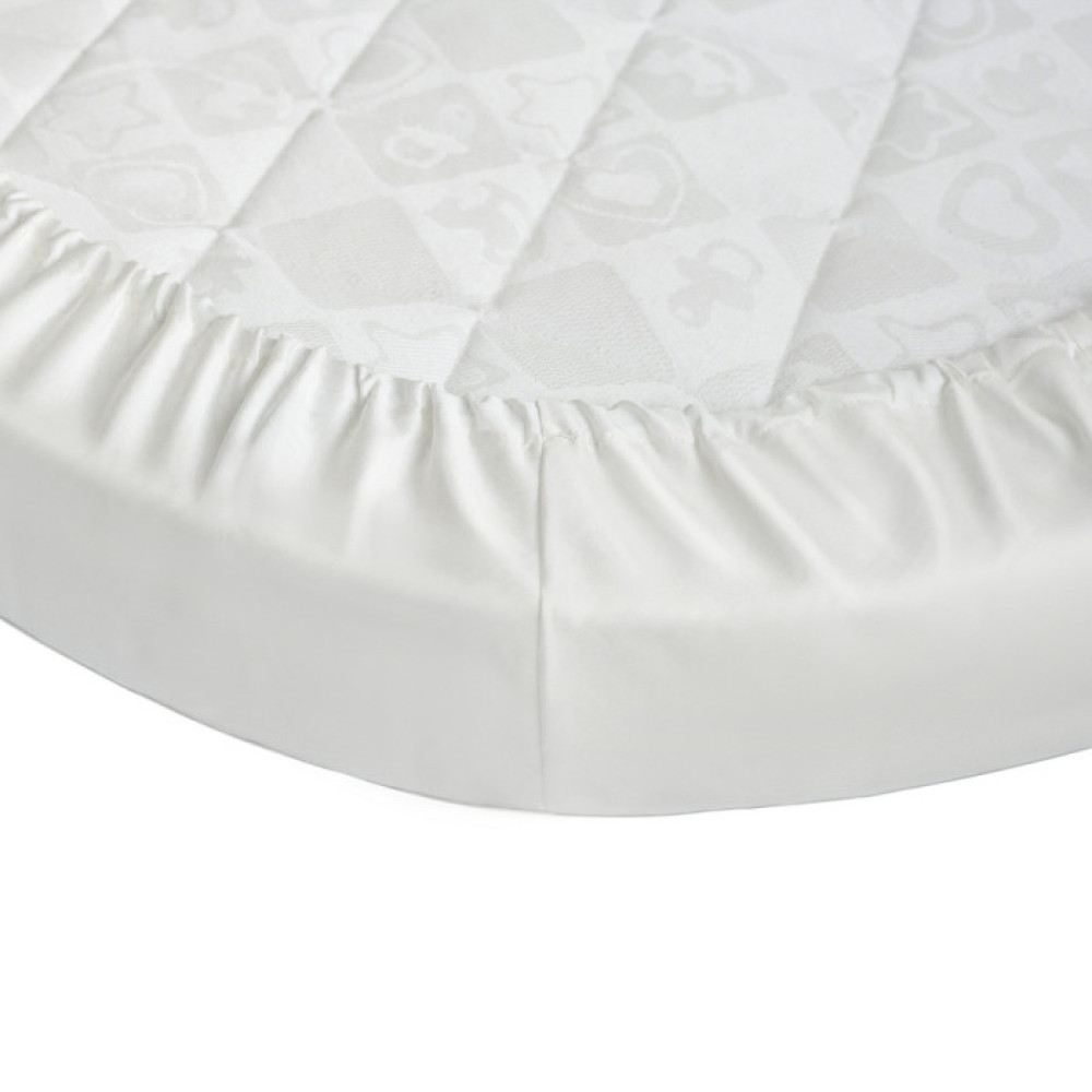 Fitted Sheet Ingvart Smart Bed  White/Milk 72\72 Cm