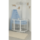Ingvart Canopy with popmons, Dusty Blue