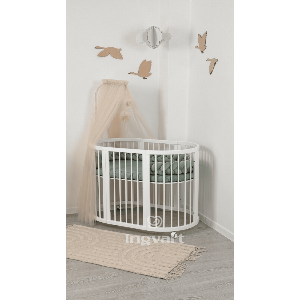 Ingvart Canopy with popmons, Cream