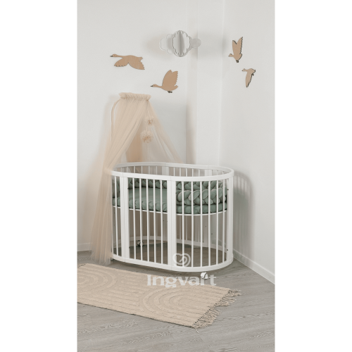 Ingvart Canopy with popmons, Cream